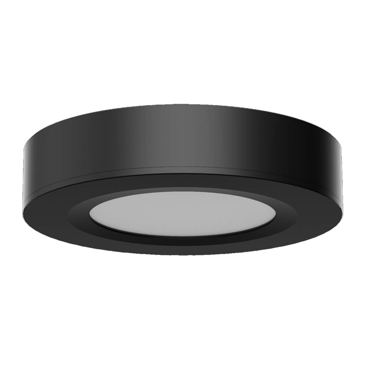Spektrum+ RGB+TW LED Puck light, 105 Lumens, 3W, 24V DC, Black - Bees Lighting