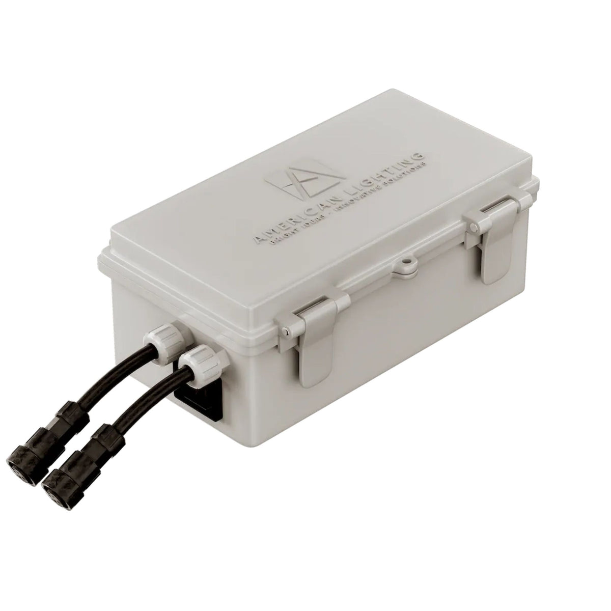 Gray power injection box with cables and connector ports, Spektrum+