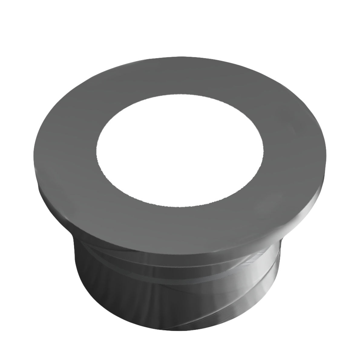 Recess Mount LED Slim Puck Mini, 90 Lumens, 3000K, 12VDC, Brushed Nickel - Bees Lighting