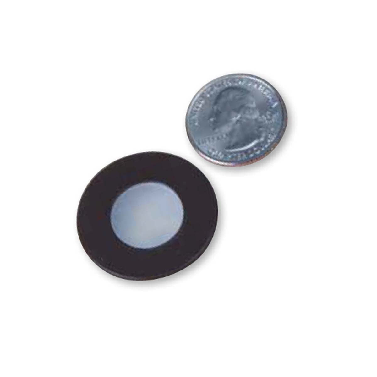 Recess Mount LED Slim Puck Mini, 90 Lumens, 3000K, 12VDC, White - Bees Lighting
