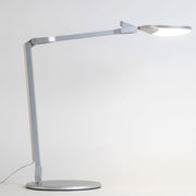 Splitty Reach Silver Contemporary LED Desk Lamp with One-Piece Desk Clamp and USB Port - Bees Lighting