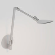 Splitty Reach Contemporary LED Neutral White Plug In Wall Lamp Silver Hardwired wall mount - Bees Lighting