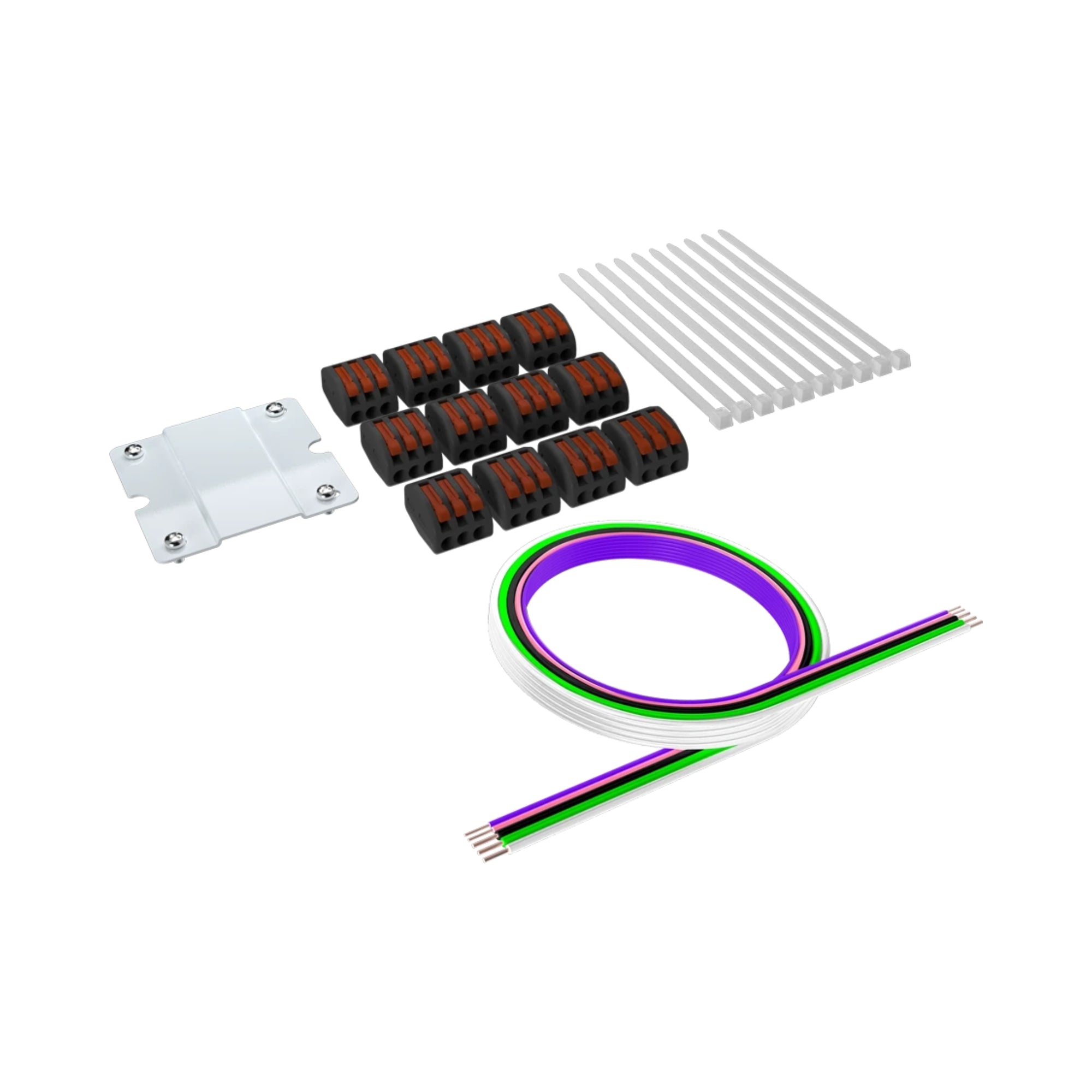 SR End Join Kit, Bracket, Nuts, Wire, Anchor - Bees Lighting