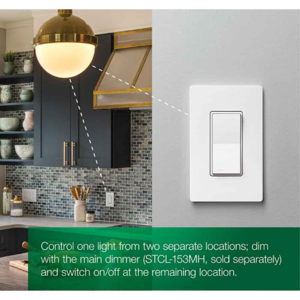 Lutron Sunnata Accessory Switch, Not for Standalone Use, Light Almond - Bees Lighting