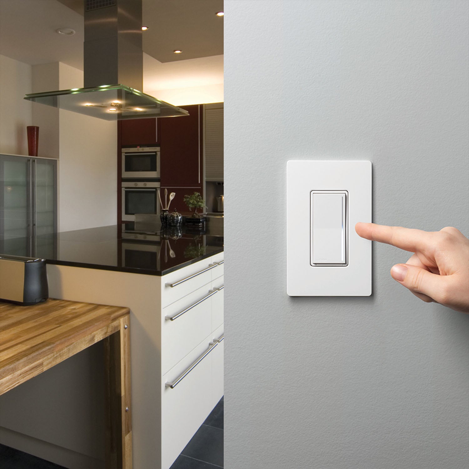 Sunnata PRO LED+ Touch Dimmer, 250W LED, 500W ELV, Single Pole/3-Way, Neutral Required, Light Almond - Bees Lighting