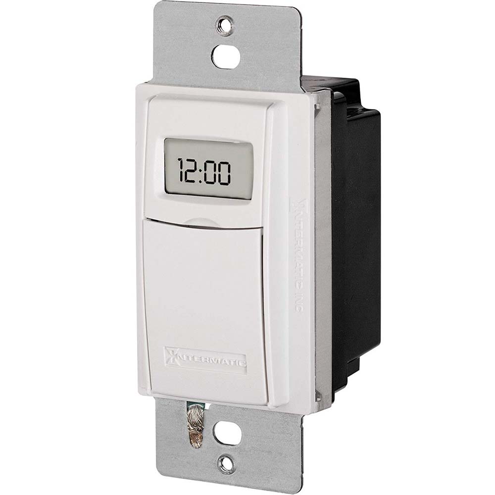 15 Amp 7-Days In-Wall Digital/Programmable Timer Switch - Bees Lighting