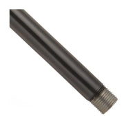 12" Steel Mounting Stem - Black