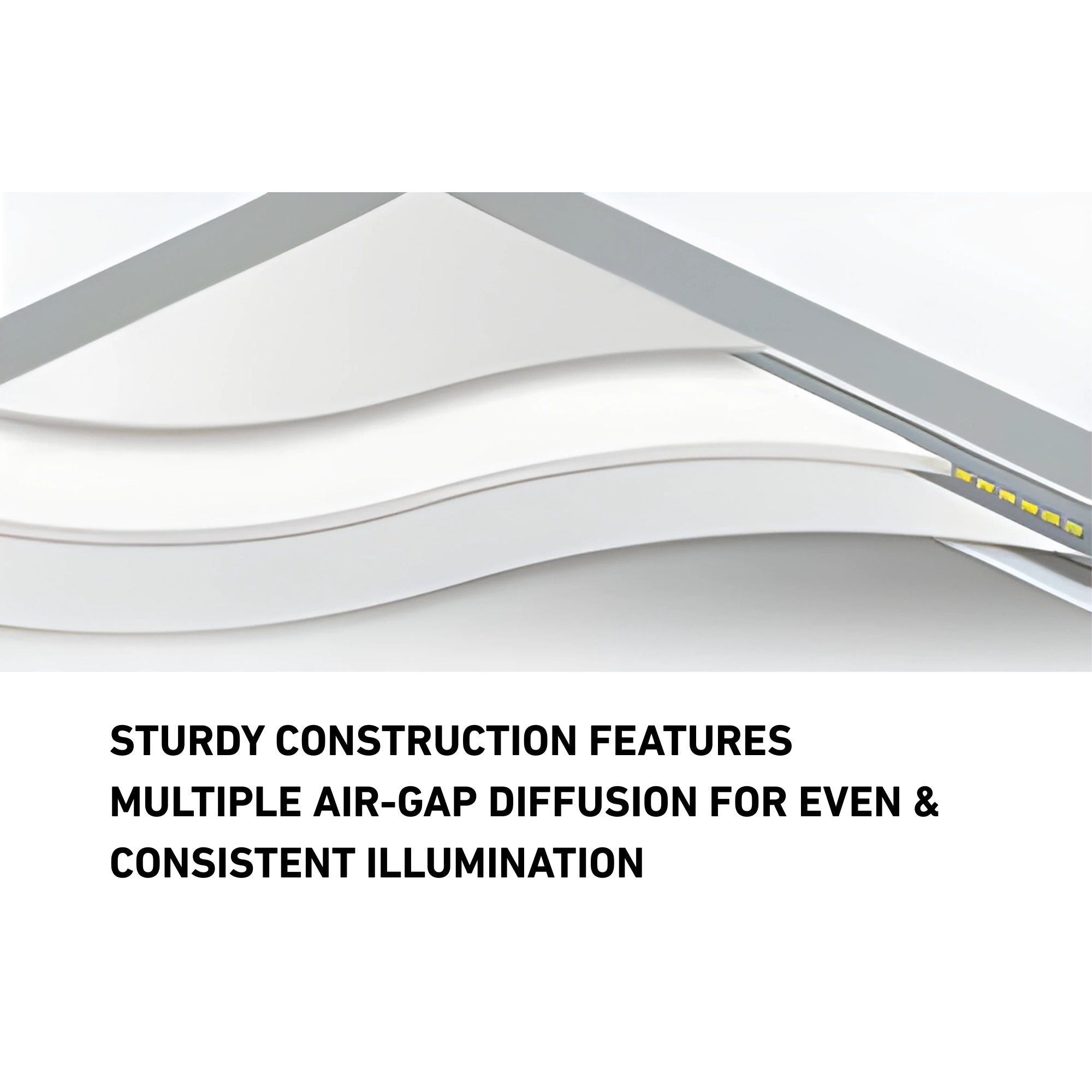 1x4 Grid LED Flat Panel Light, 3800 Lumens, 30 Watts, 4000K, 120/277V