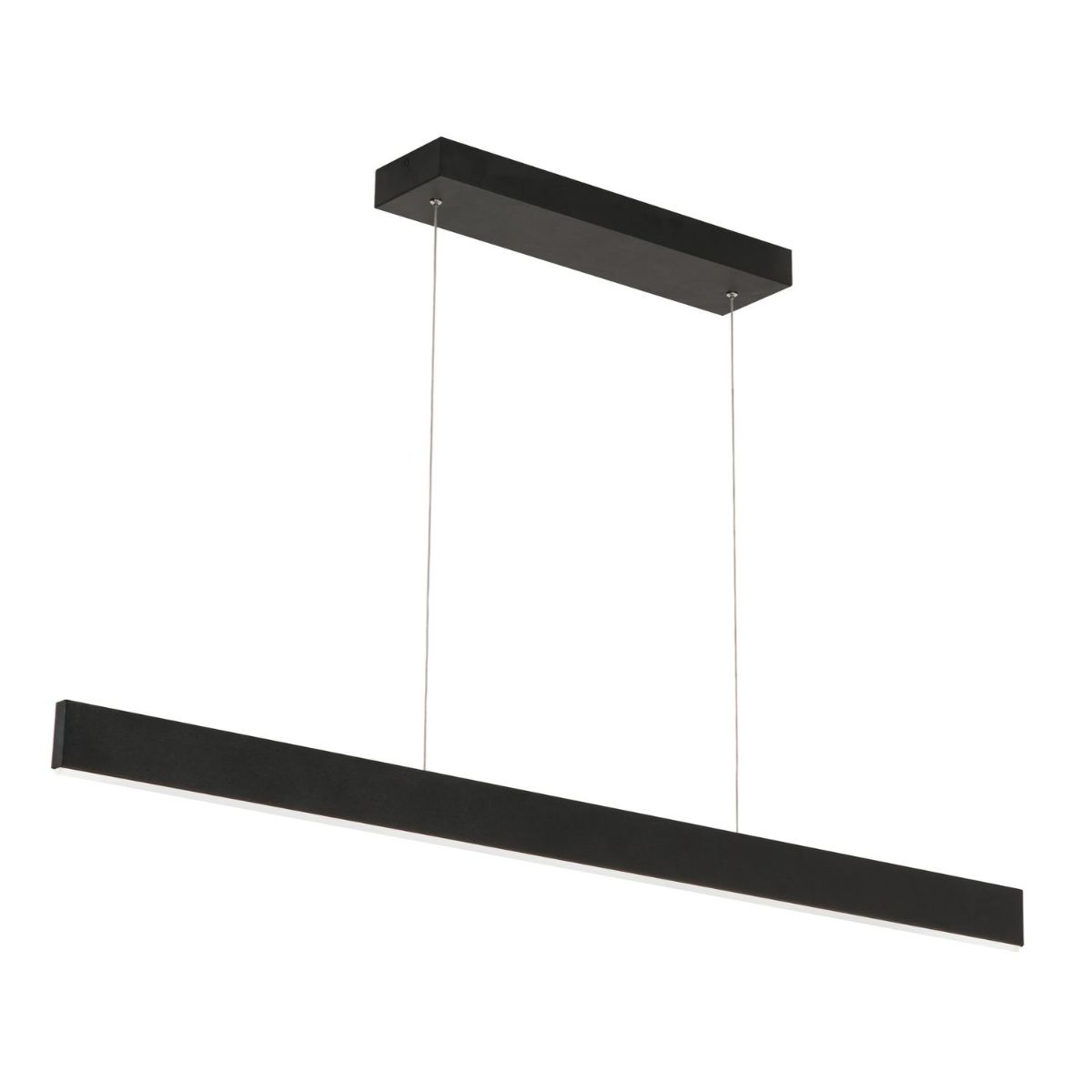 Stealth 46 in. LED Pendant Light Selectable CCT 120-277V Black Finish - Bees Lighting