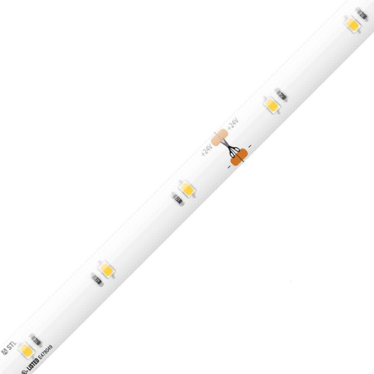Trulux Standard Grade LED Tape Light, 16.4Ft Reel, 155 Lumens per Ft, 24V