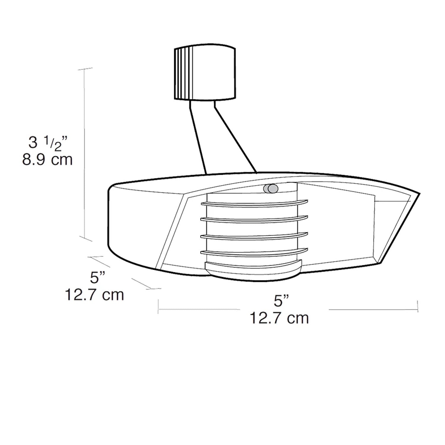 STEALTH PIR 200º Outdoor Occupancy Sensor, 300W LED, 120V, Bronze