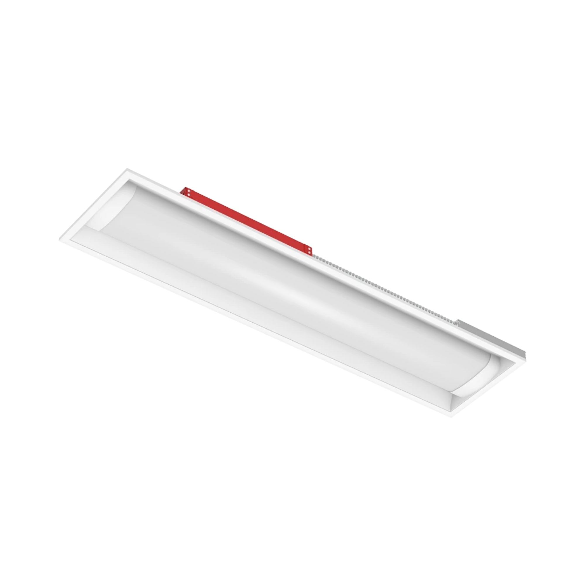 RAB SWISH1X4/E 1x4 LED Troffer 30W Selectable Selectable CCT 120-277V Battery Backup Recessed White