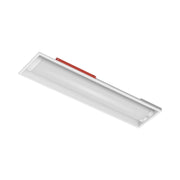 RAB SWISH1X4 1x4 LED Troffer 30W Selectable CCT 120-277V PIR Sensor Battery Backup Recessed White