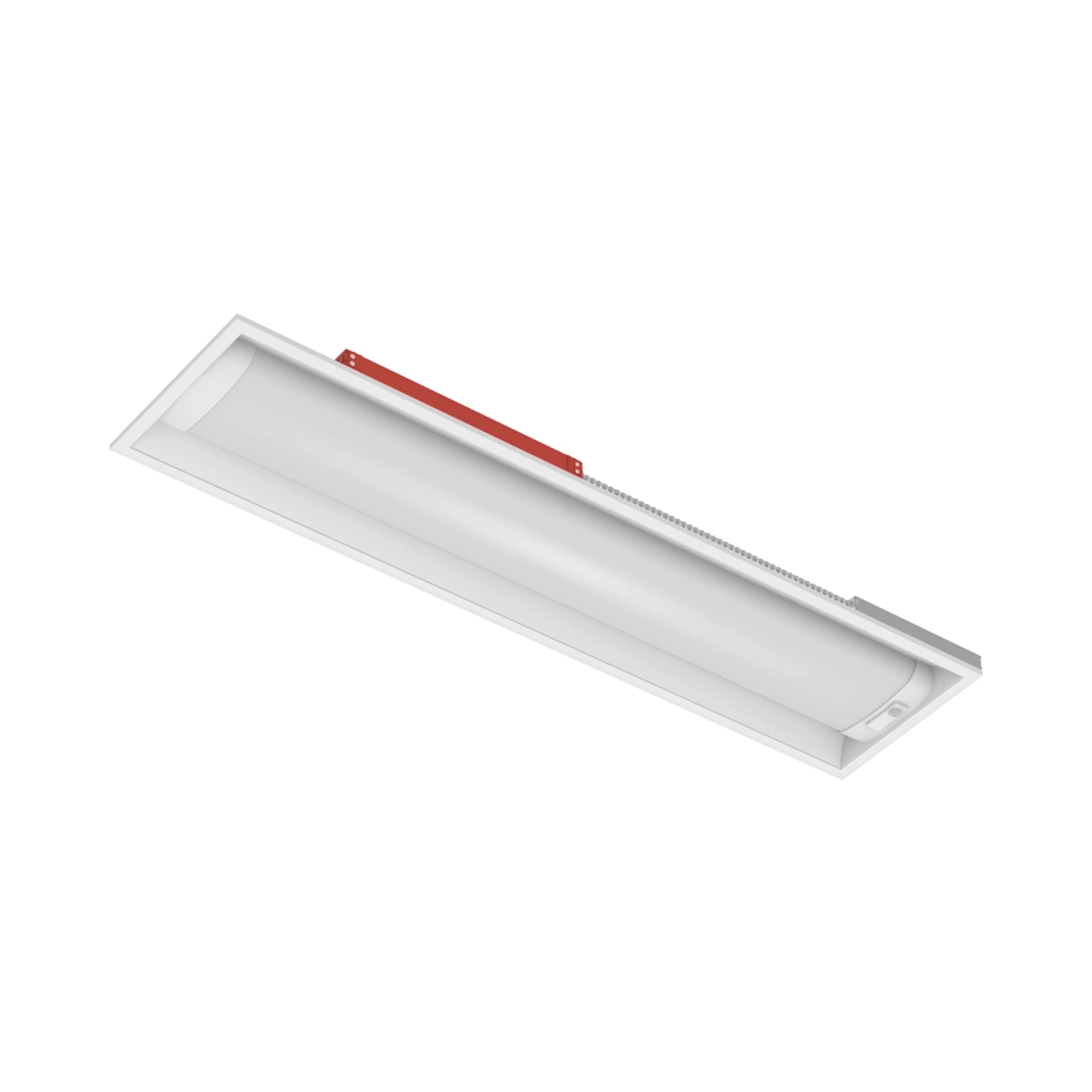 RAB SWISH1X4 1x4 LED Troffer 30W Selectable CCT 120-277V PIR Sensor Battery Backup Recessed White