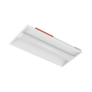 RAB SWISH2X4 2x4 LED Troffer 40W Selectable CCT 120-277V Microwave Sensor Battery Backup Recessed White