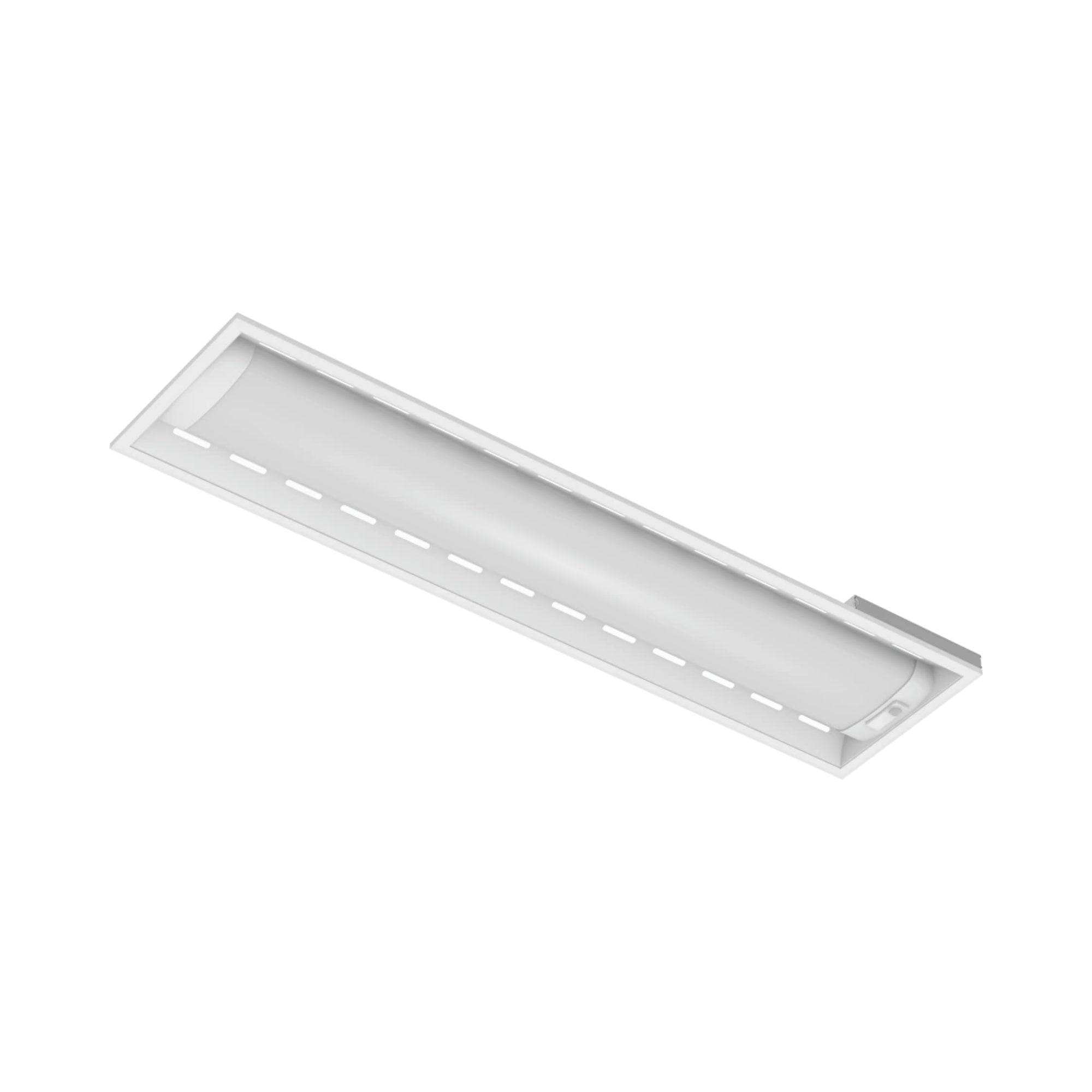 RAB SWISHAIR1X4 1x4 Air Return LED Troffer 30W Selectable CCT 120-277V PIR Sensor Recessed White
