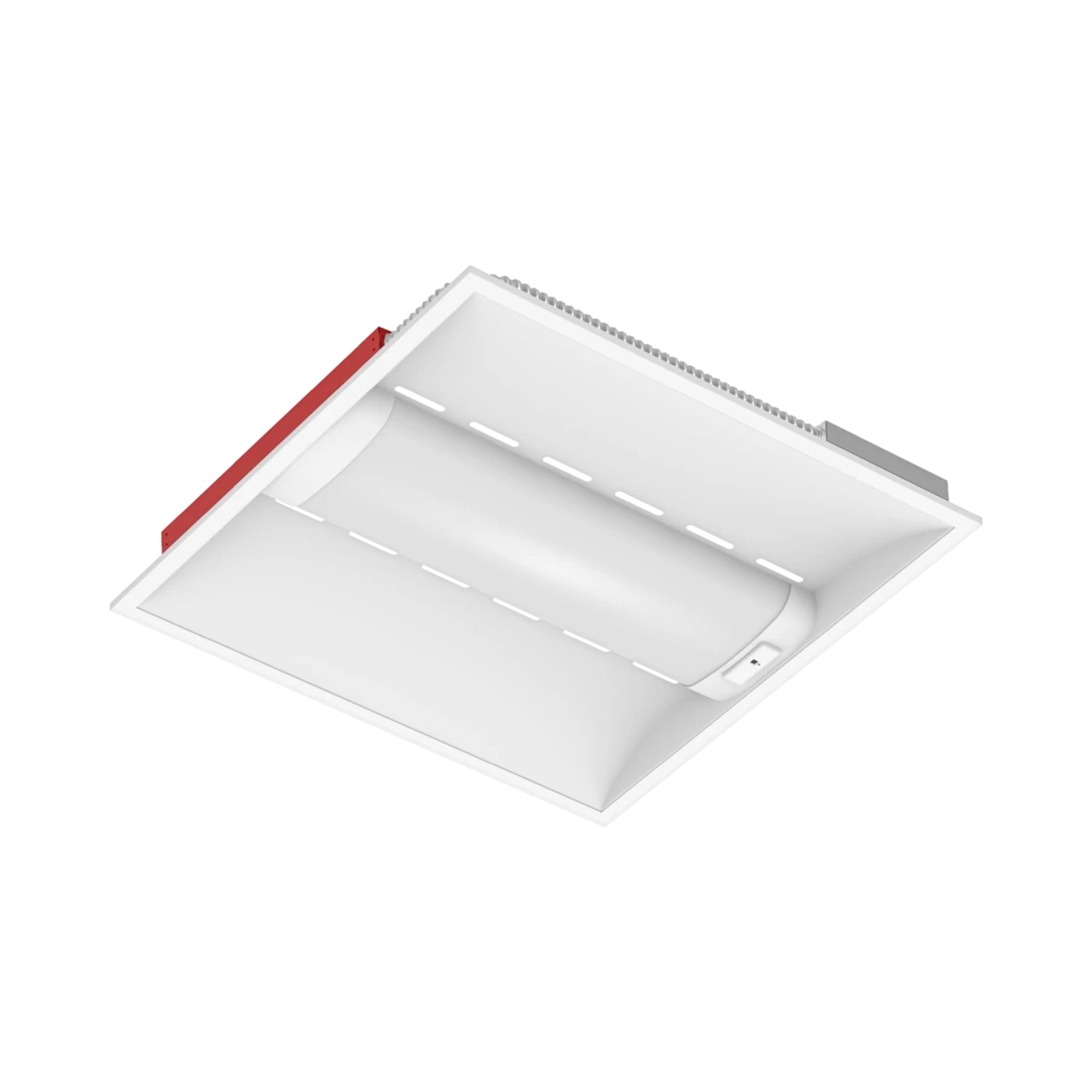 RAB SWISHAIR2X2 2x2 Air Return LED Troffer 30W Selectable CCT 120-277V Microwave Sensor Battery Backup Recessed White