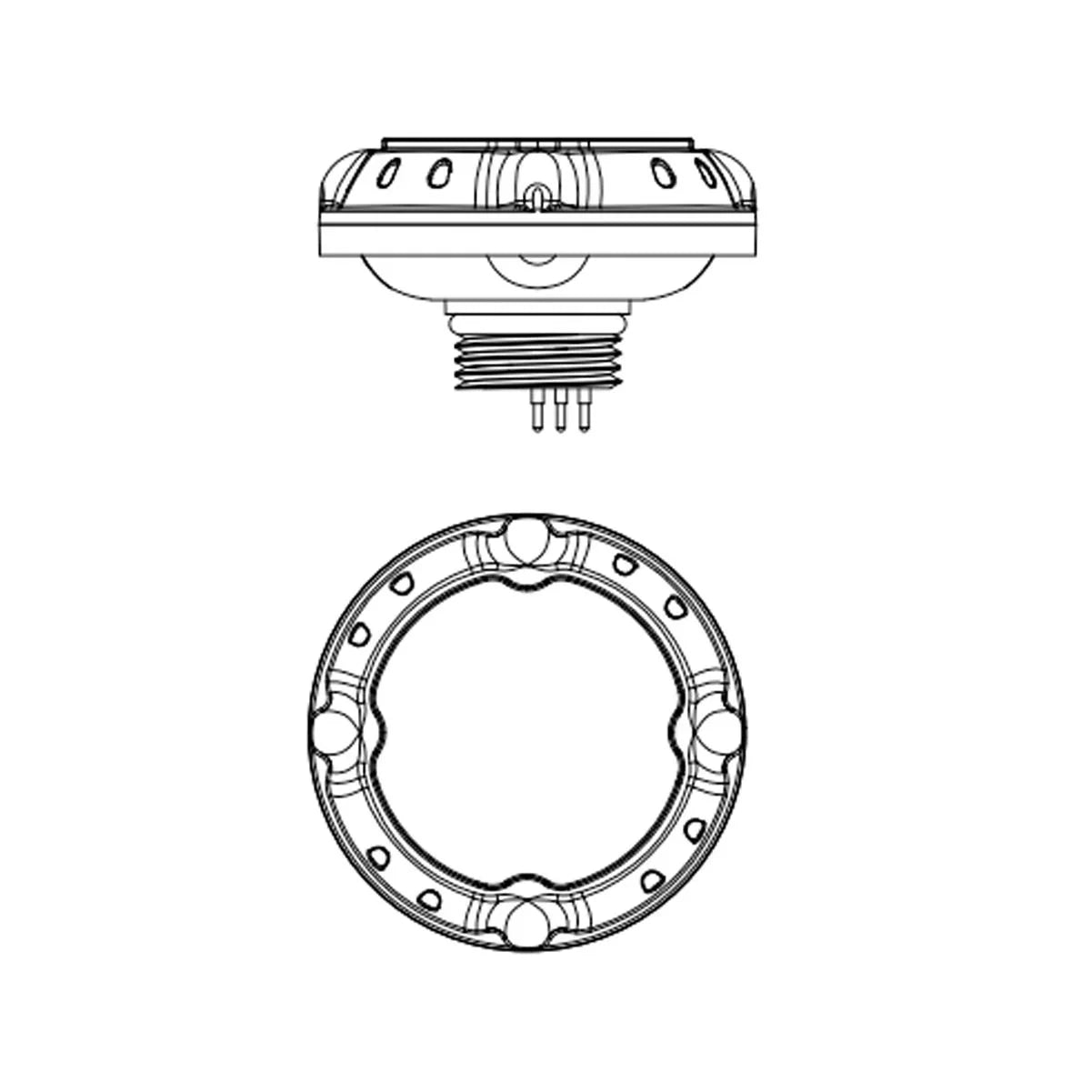 Microwave Motion and Daylight Sensor For LED Ultra HIDR Accessory - Bees Lighting