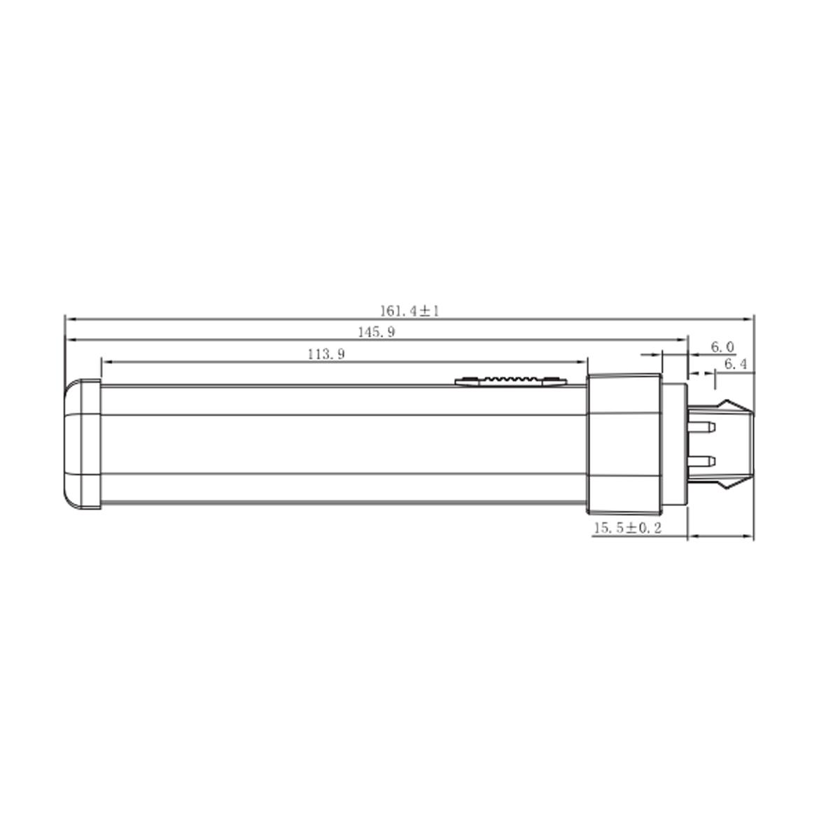 4 Pin PL LED Bulb, 10W, 1050lm, Electronic Ballast, 30K|35K|40K, G24q Base - Bees Lighting