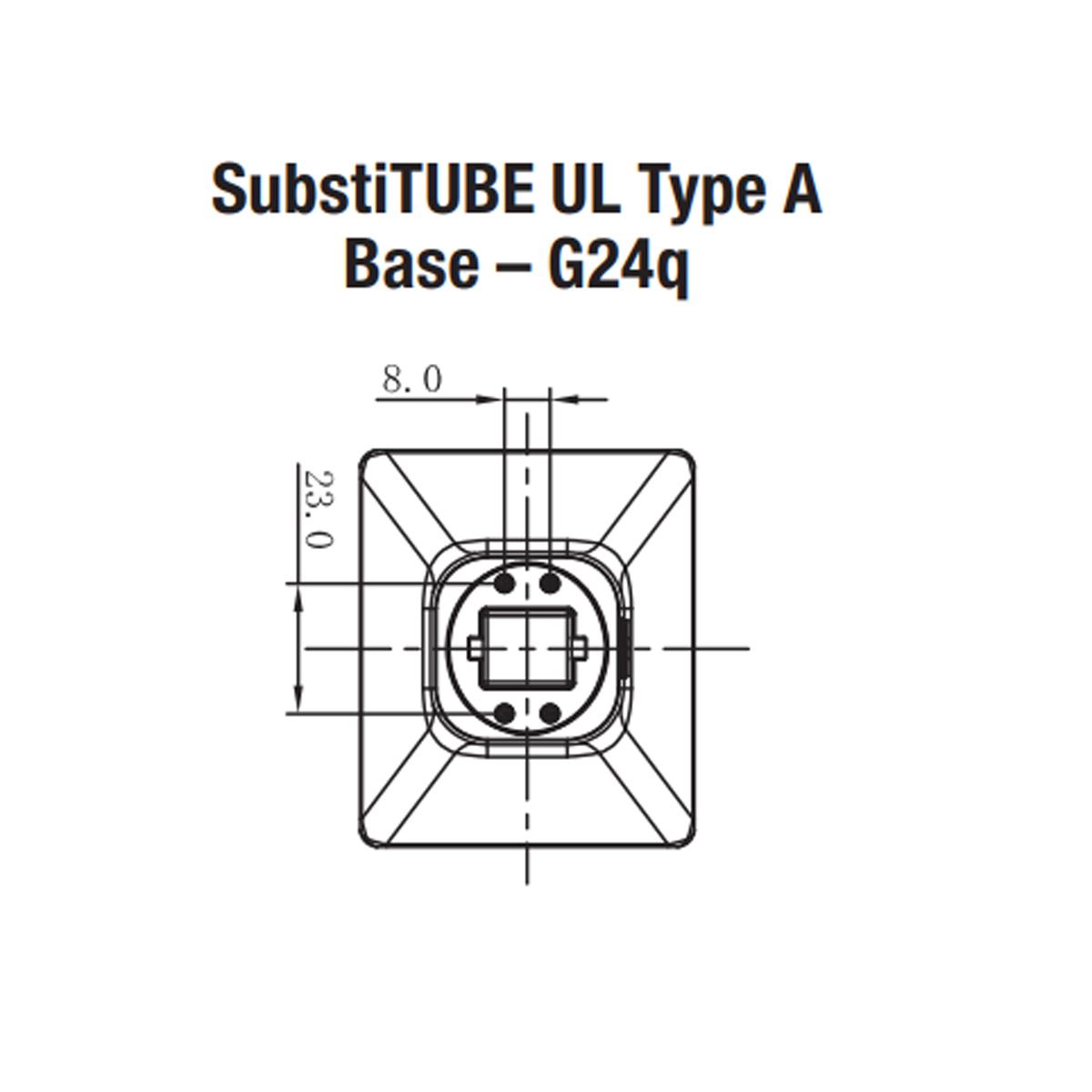 4 Pin PL LED Bulb, 10W, 1150lm, Electronic Ballast, 30K|35K|40K, G24q Base - Bees Lighting