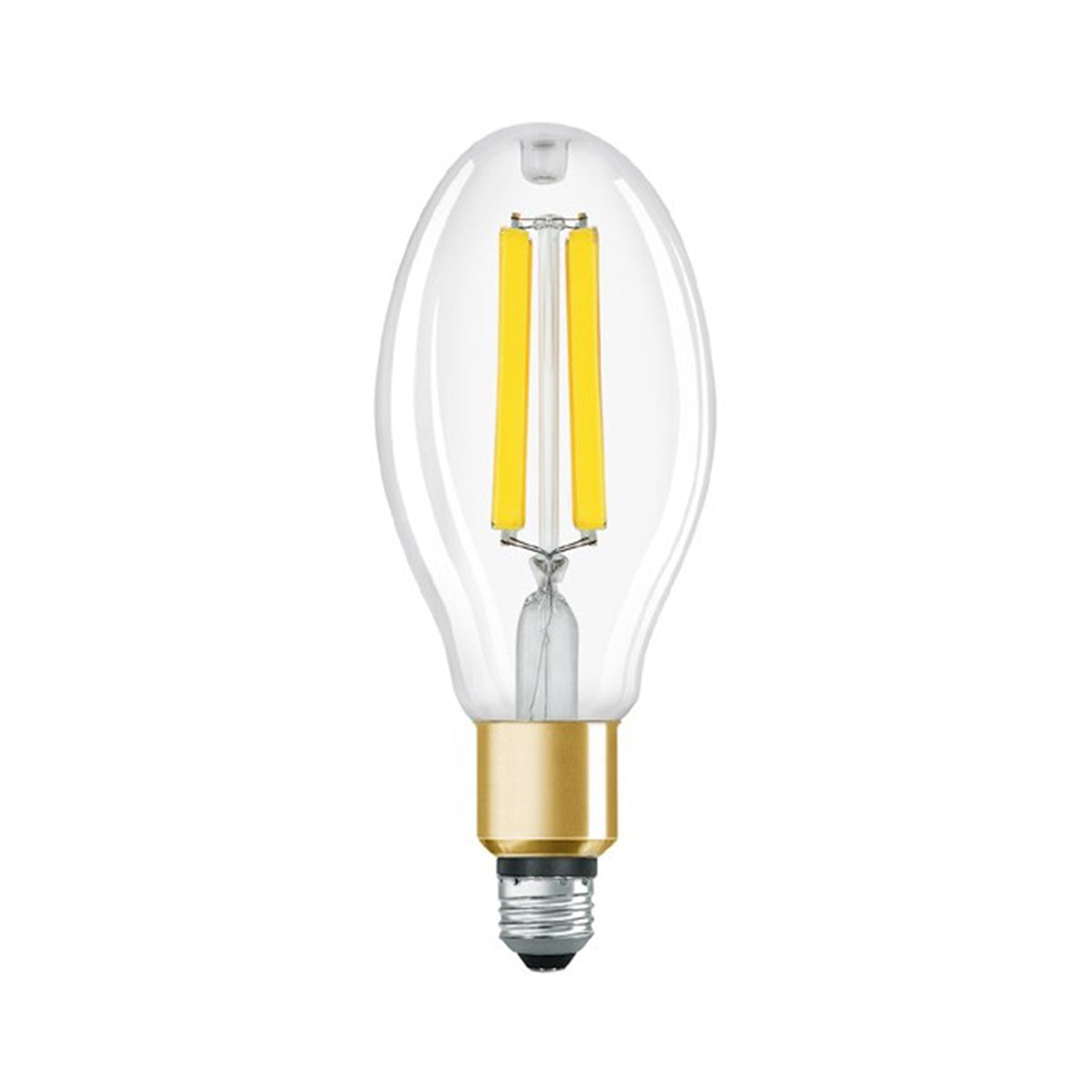 ED23 HID Retrofit LED Bulb, 6000lm, 5000K, 150W MH Equal, E26 Medium, Clear, 120-277V - Bees Lighting