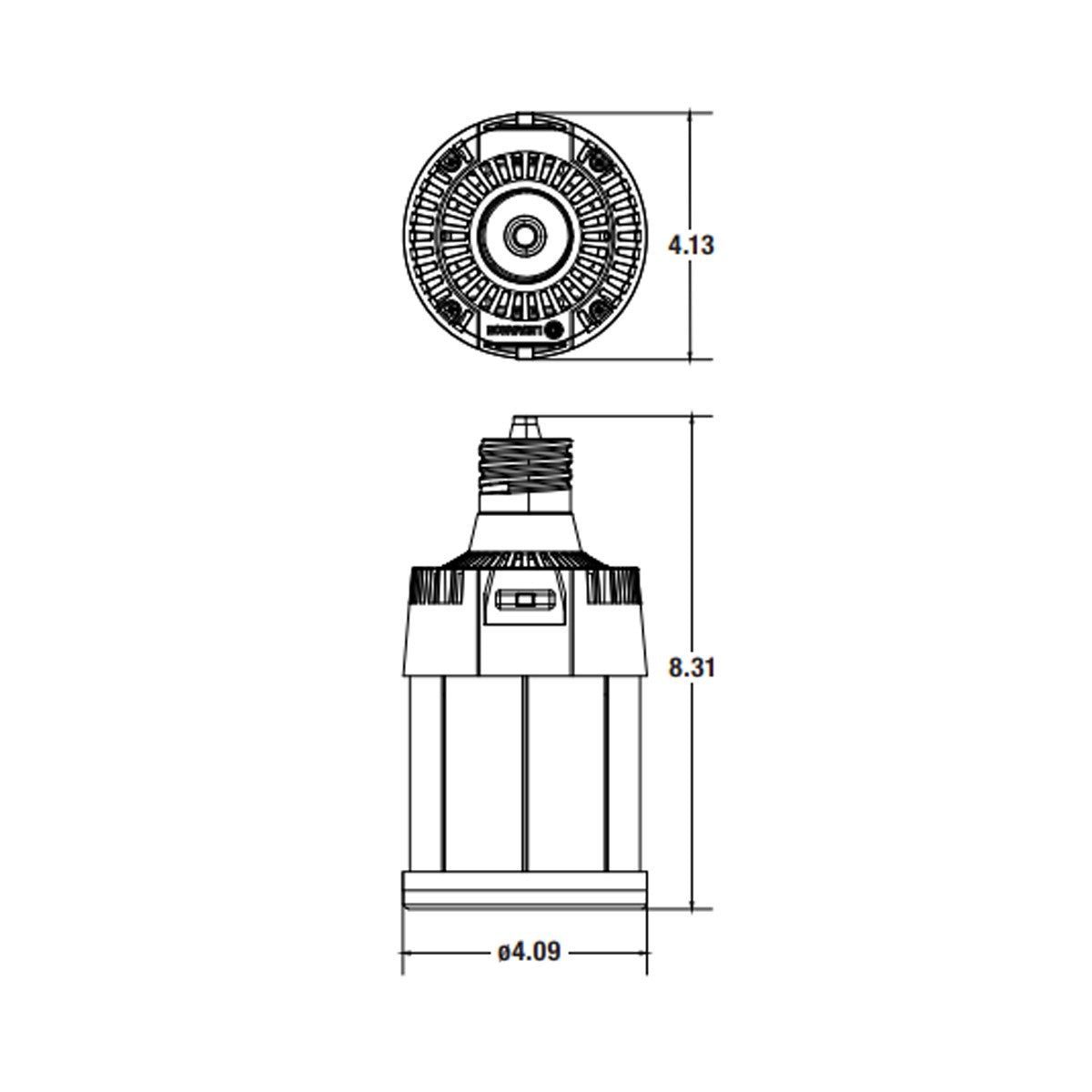 Retrofit Corn LED Bulb, 60W|90W|120W, 18000 Lumens, 30K|40K|50K, EX39 Mogul, 120-277V - Bees Lighting