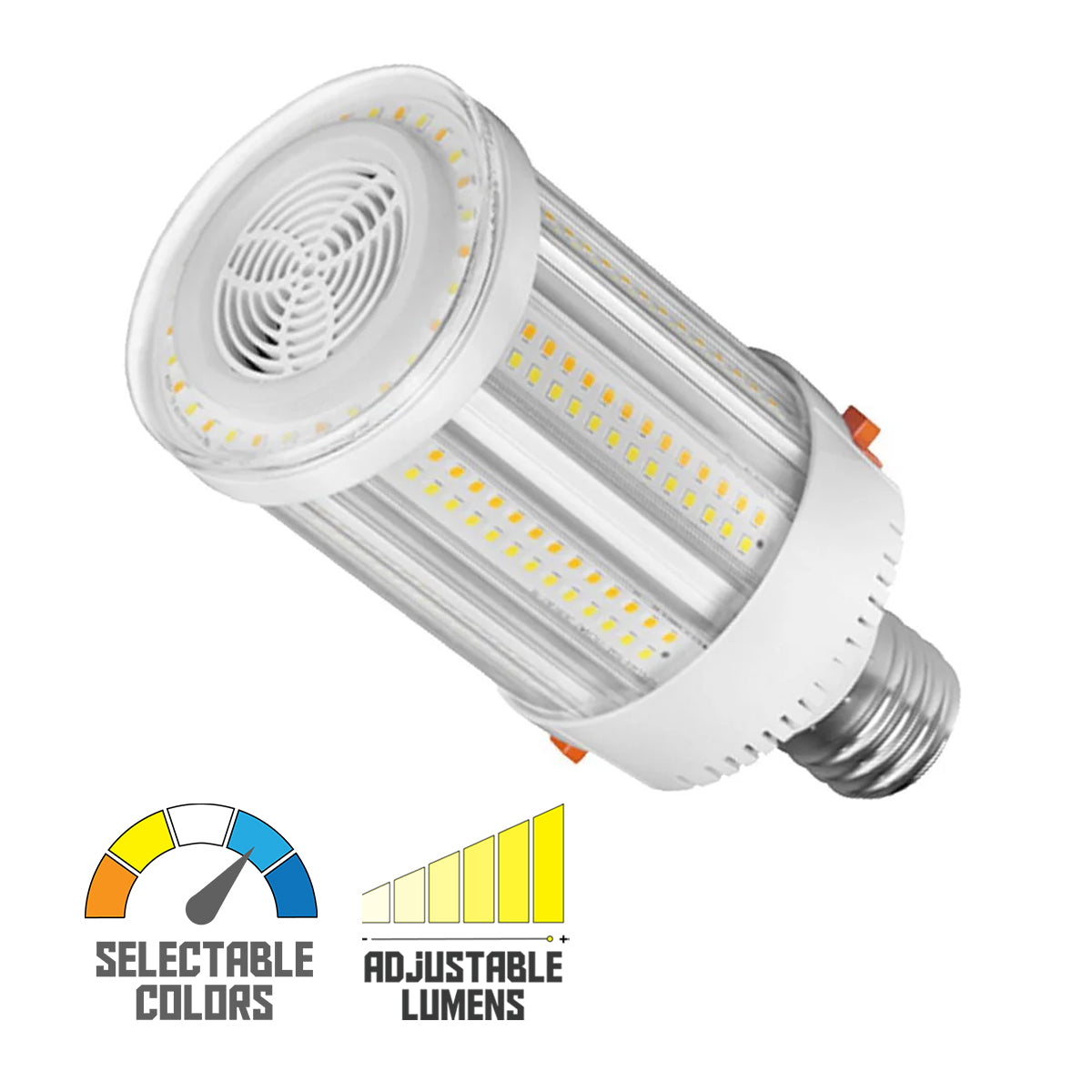 COB 36W HID175 E26 50K 480V, LED HID