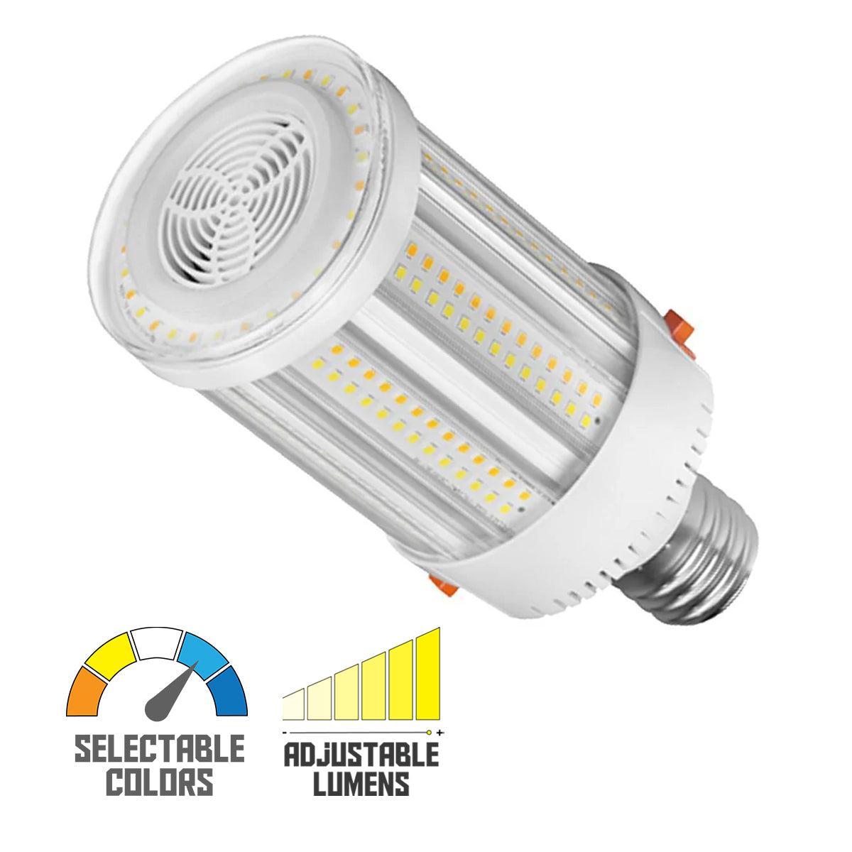 Retrofit Corn LED Bulb, 135W|200W|270W, 43200 Lumens, 30K|40K|50K, EX39 Mogul, 120-277V - Bees Lighting