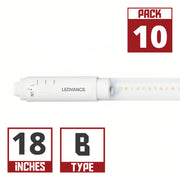 360° LED T8 Sign Lamp, 18 in, 7W 1000 Lm, 40K|50K|65K, R17D Base, 10-Pack - Bees Lighting
