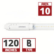 360° LED T8 Sign Lamp, 120", 48W, 6900 Lm, 40K|50K|65K, R17D Base, 10-Pack - Bees Lighting