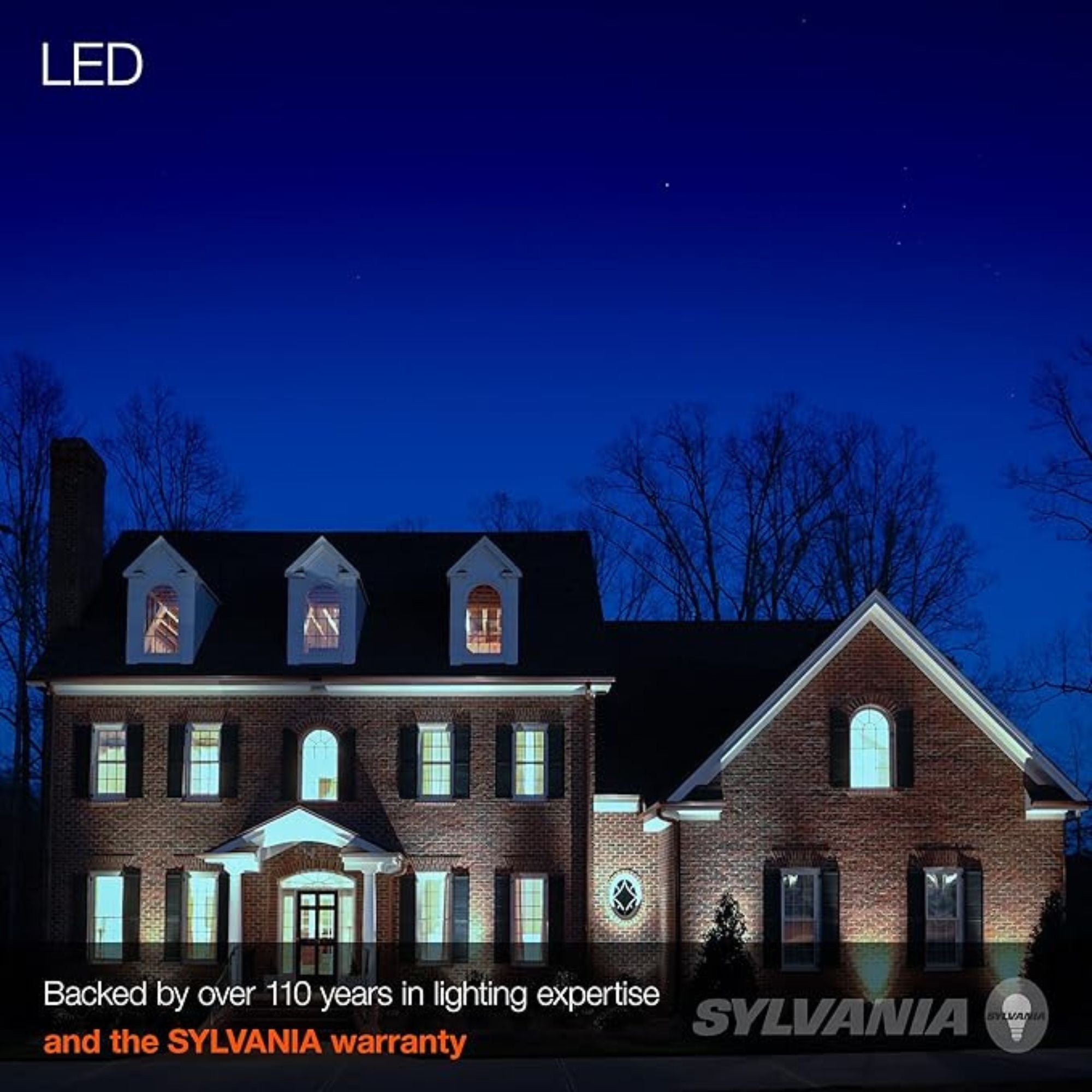 LED Bullet Flood Light, 1250 Lumens, 15W, 5000K, Knuckle Mount, 120-277V