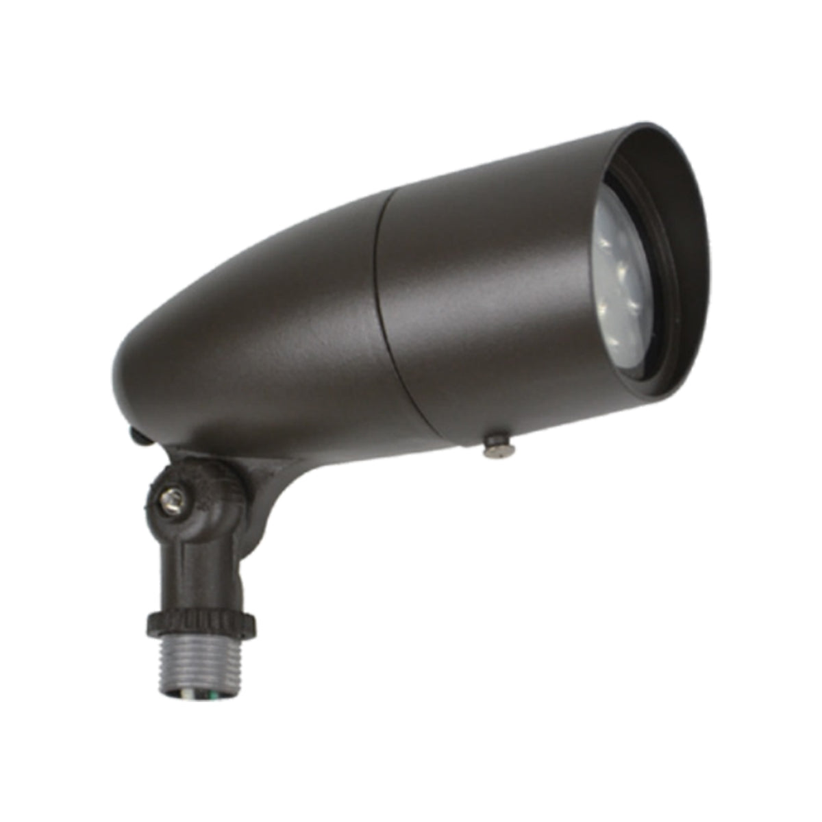 LED Bullet Flood Light, 1250 Lumens, 15W, 5000K, Knuckle Mount, 120-277V - Bees Lighting