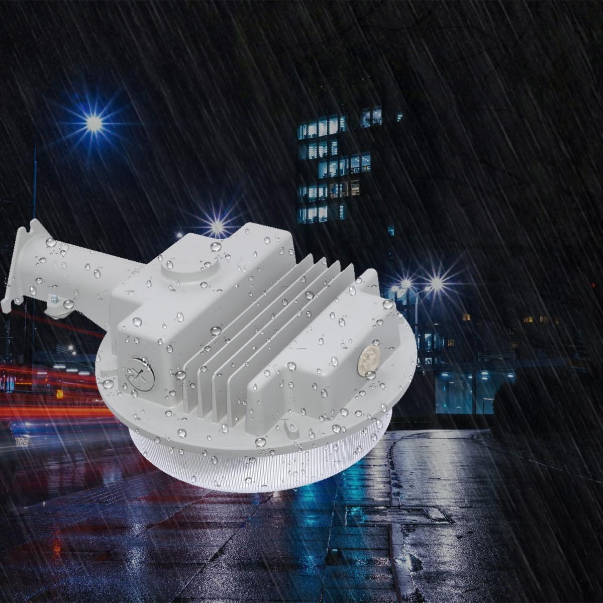 LED Dusk to Dawn Security Light, 55W, 7650 Lumens, 30K/40K/50K, 120-277V - Bees Lighting