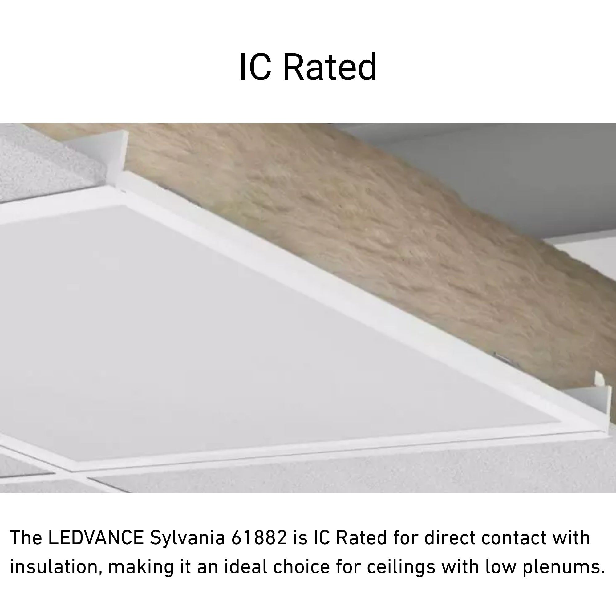 1x4 LED Panel Light, 3300 Lumens, 30W, 35K/40K/50K, 120-277V