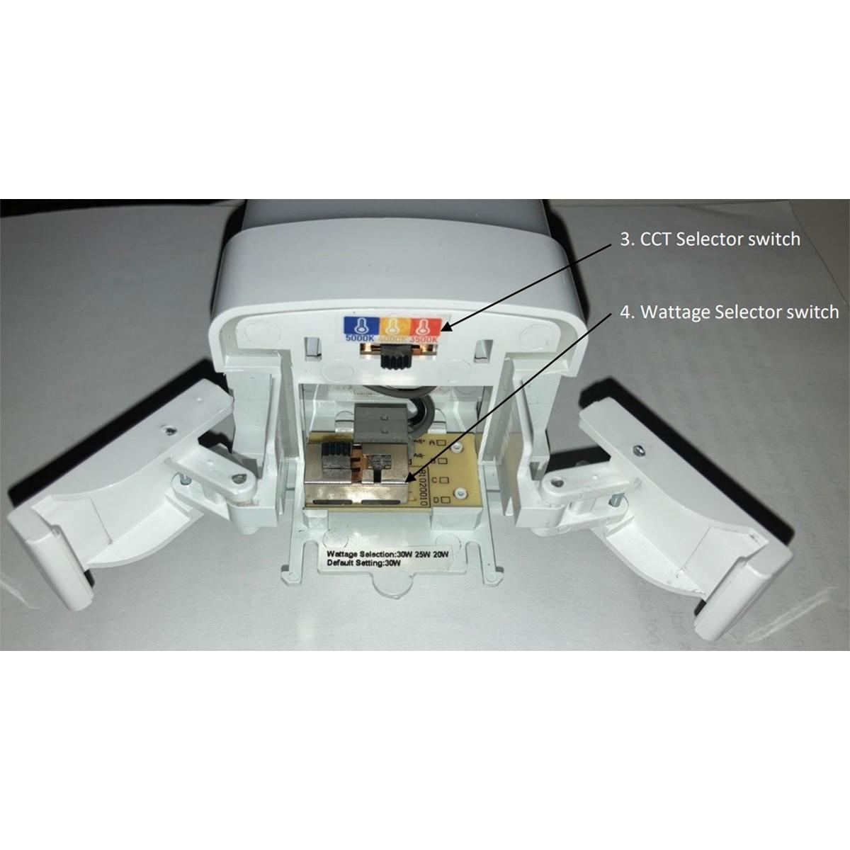 4ft LED Tri Proof Vapor Light, 66 Watts, 7500 Lumens, 35K/40K/50K, 120/277V - Bees Lighting