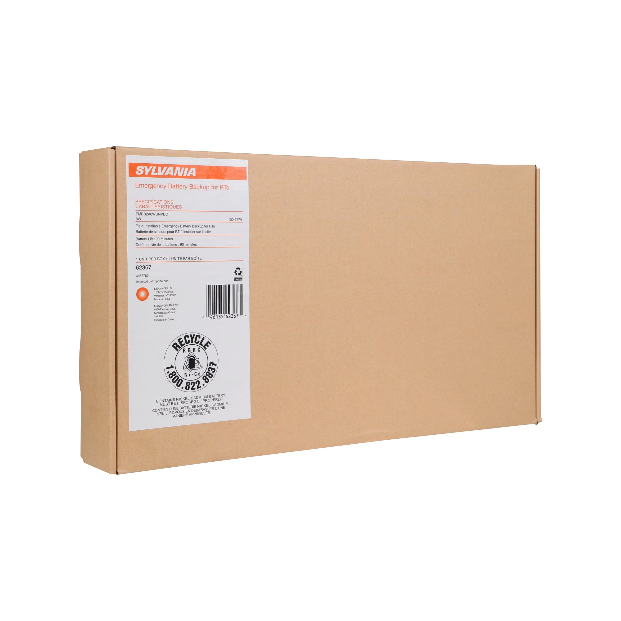 16W LED Emergency Driver, For Downlight & Troffers, Single Flex
