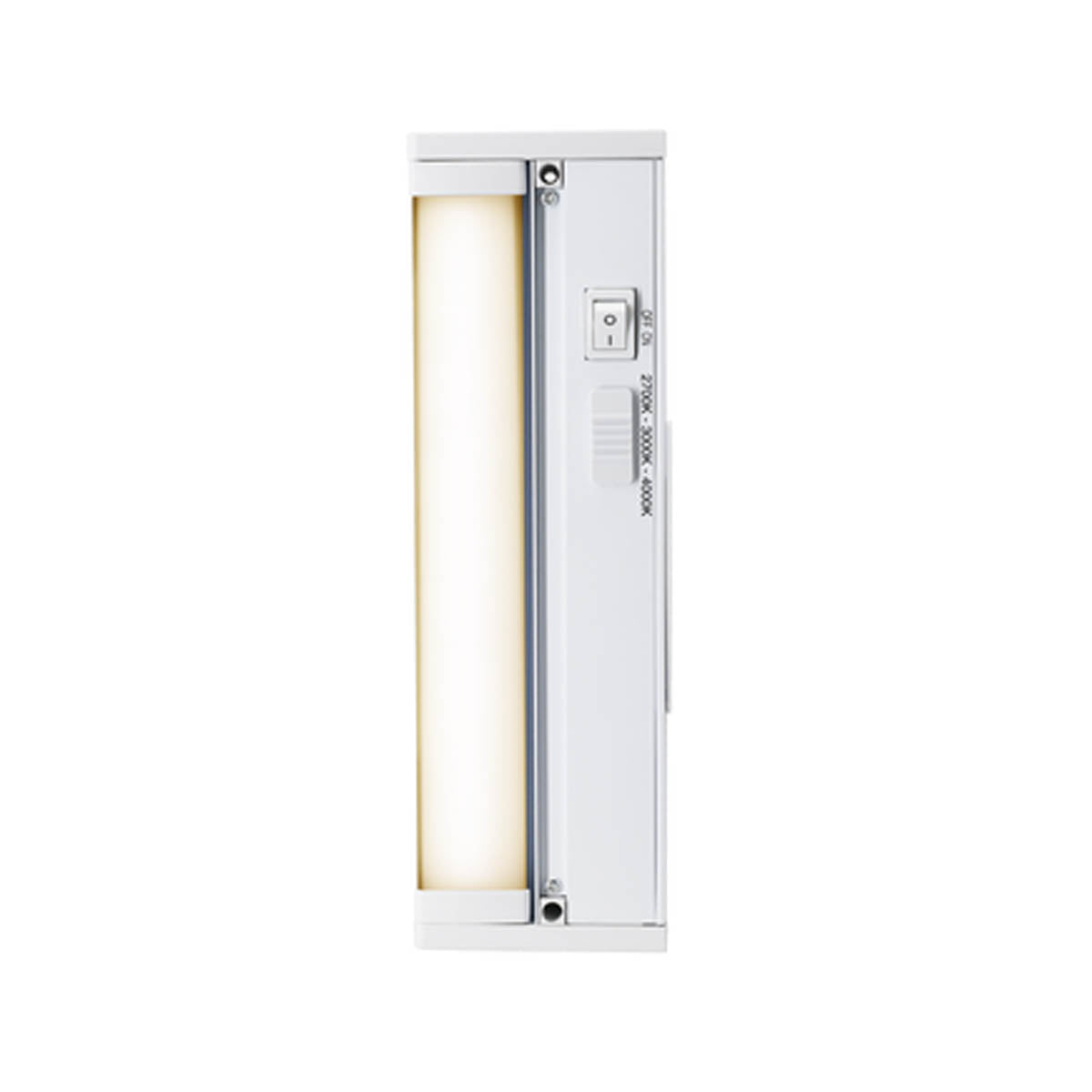 18 Inch Under Cabinet LED Light with tilting lenses, 1000 Lumens, Interconnectable, CCT Selectable 27K/30K/40K, 120V