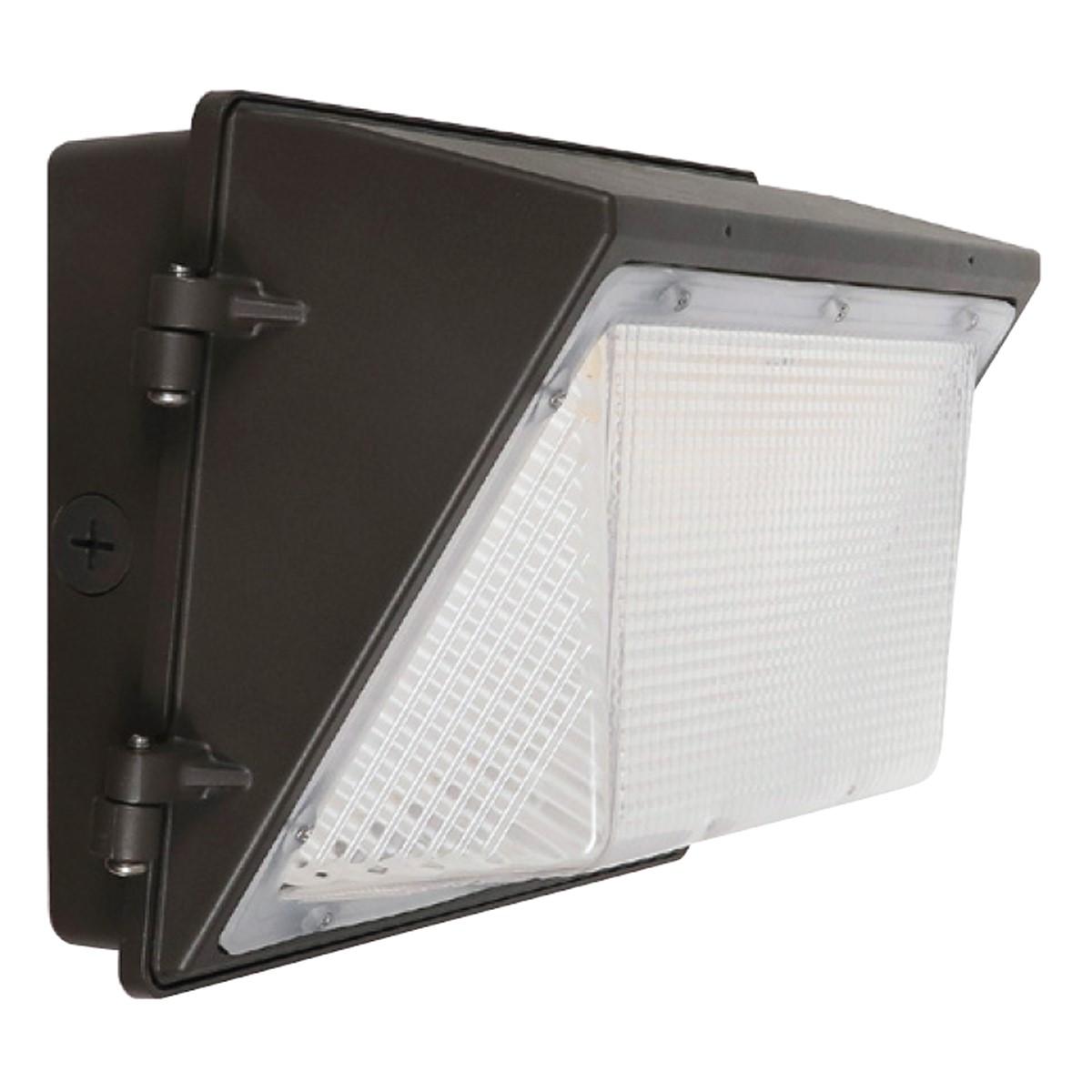 5,700 Lumens LED Standard Wall Pack With Photocell 15-40 Watts 30K/40K/50K 120-277V