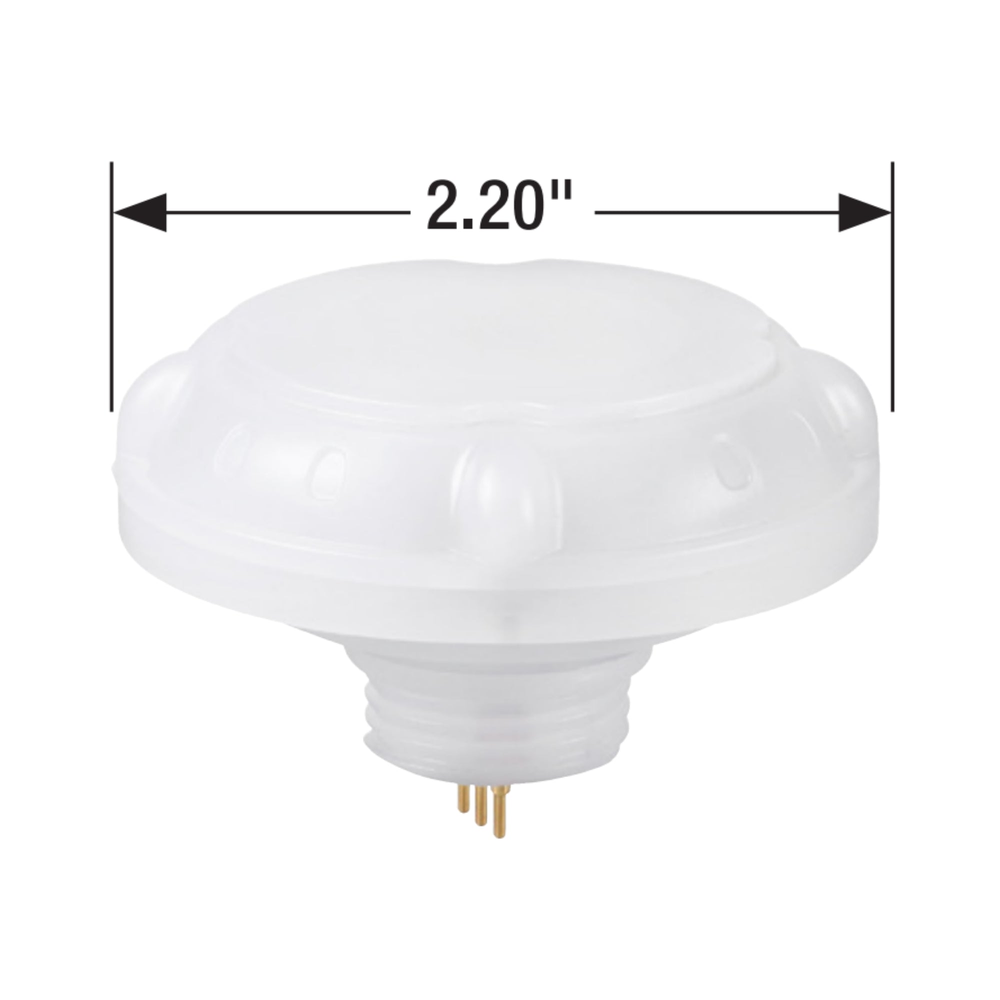 PIR DC Motion/Daylight Sensor, Remote Required To Change Default Settings - Bees Lighting