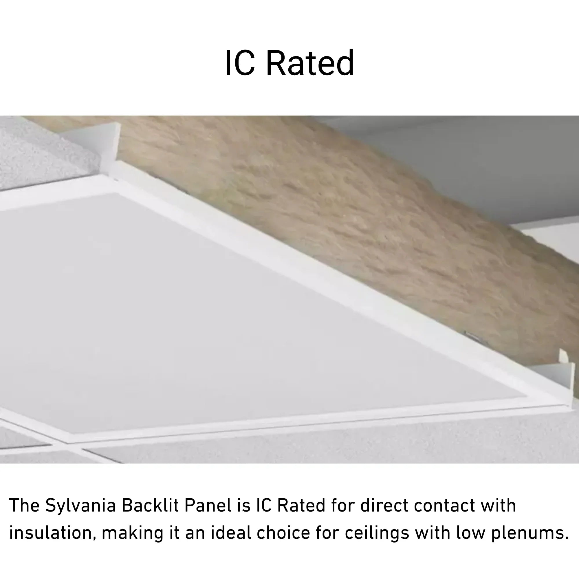 LEDVANCE Sylvania 65896 - 1x4 LED Troffer, 20-36W Selectable, 3500K/4000K/5000K, 4000 Lumens, 120-347V