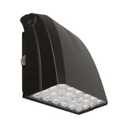 LEDVANCE SYLVANIA 62878 Slim LED Wall Pack 4200 Lumens 10/20/30W Selectable 30K/40K/50K 120-347V Photocell Bronze
