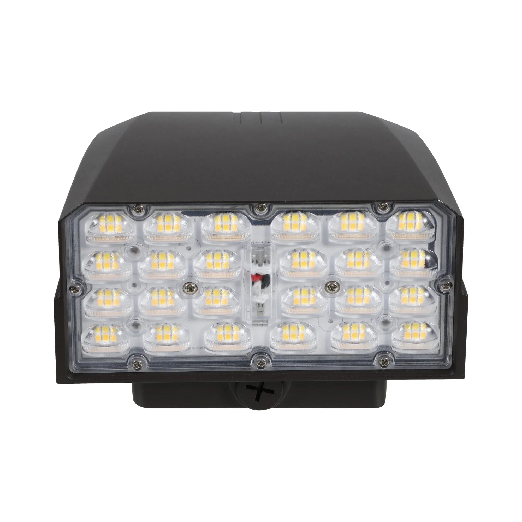 LEDVANCE SYLVANIA 62878 Slim LED Wall Pack 4200 Lumens 10/20/30W Selectable 30K/40K/50K 120-347V Photocell Bronze
