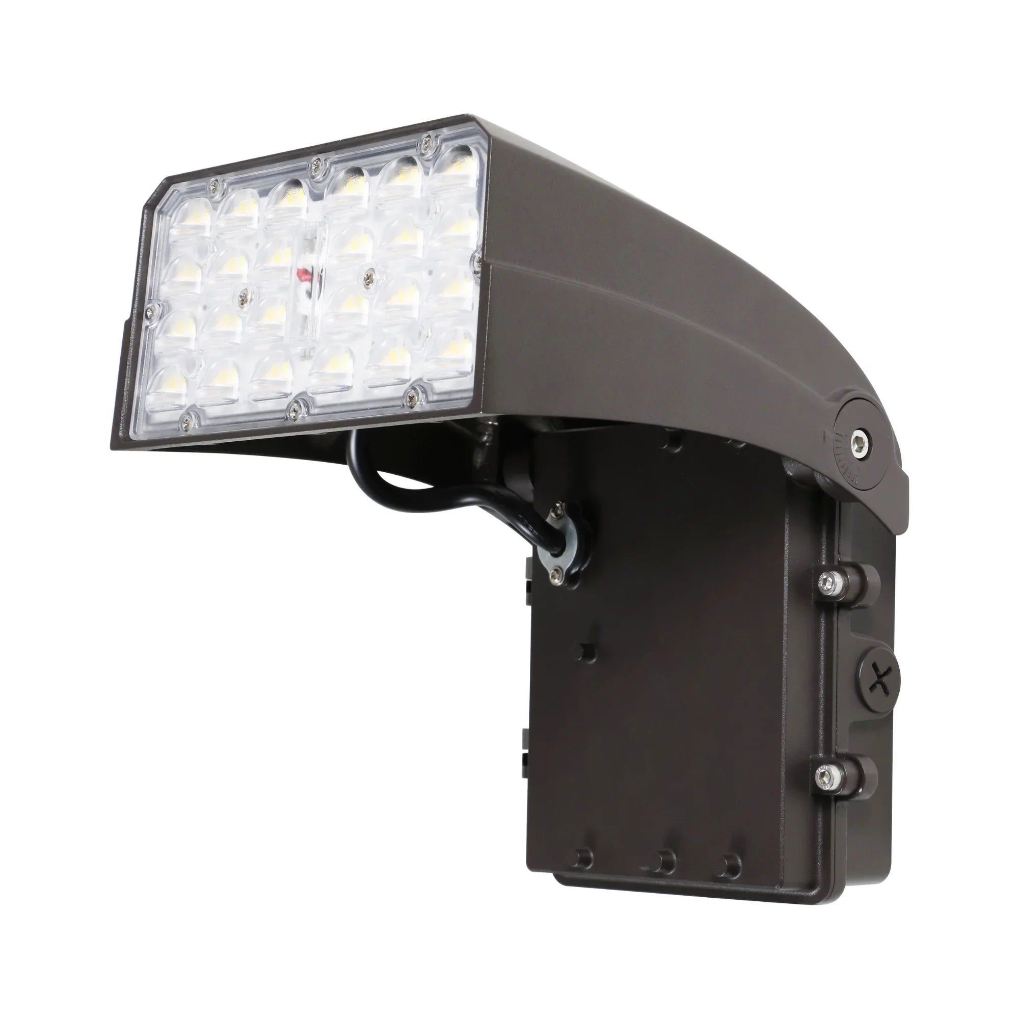 LEDVANCE SYLVANIA 62879 Slim LED Wall Pack 8400 Lumens 30/45/60W Selectable 30K/40K/50K 120-347V Photocell Bronze