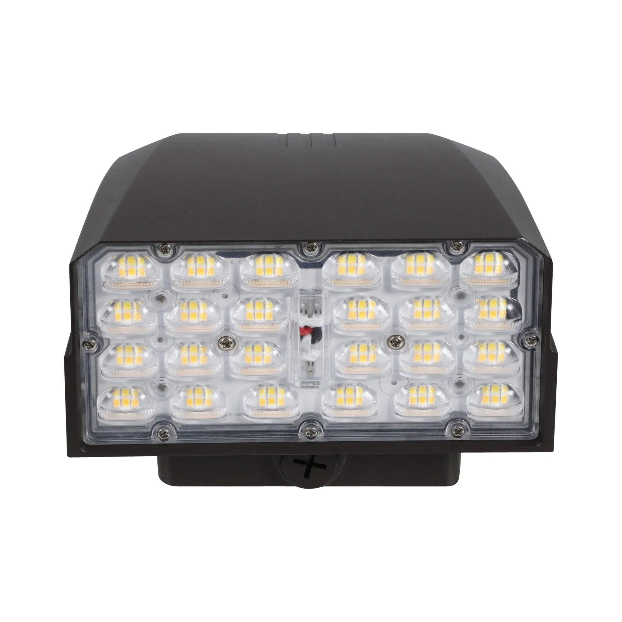 LEDVANCE SYLVANIA 62879 Slim LED Wall Pack 8400 Lumens 30/45/60W Selectable 30K/40K/50K 120-347V Photocell Bronze