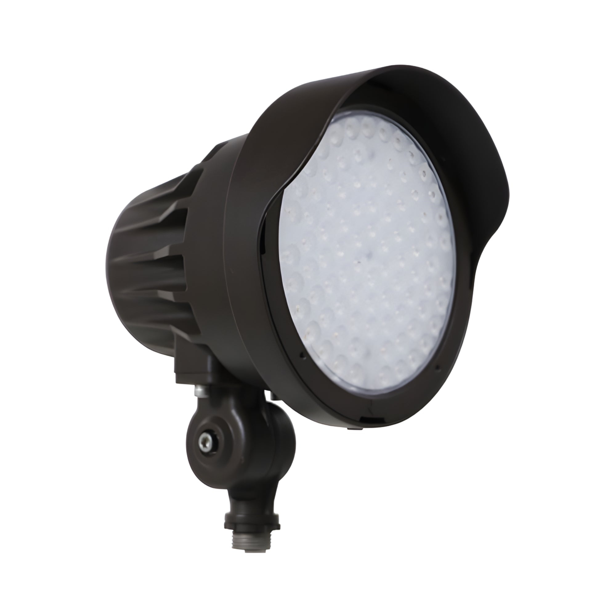LED Bullet Spotlight, 4200Lm, 15|25|40° Flood Optics, 30K|40K|50K, 120-347V, Bronze