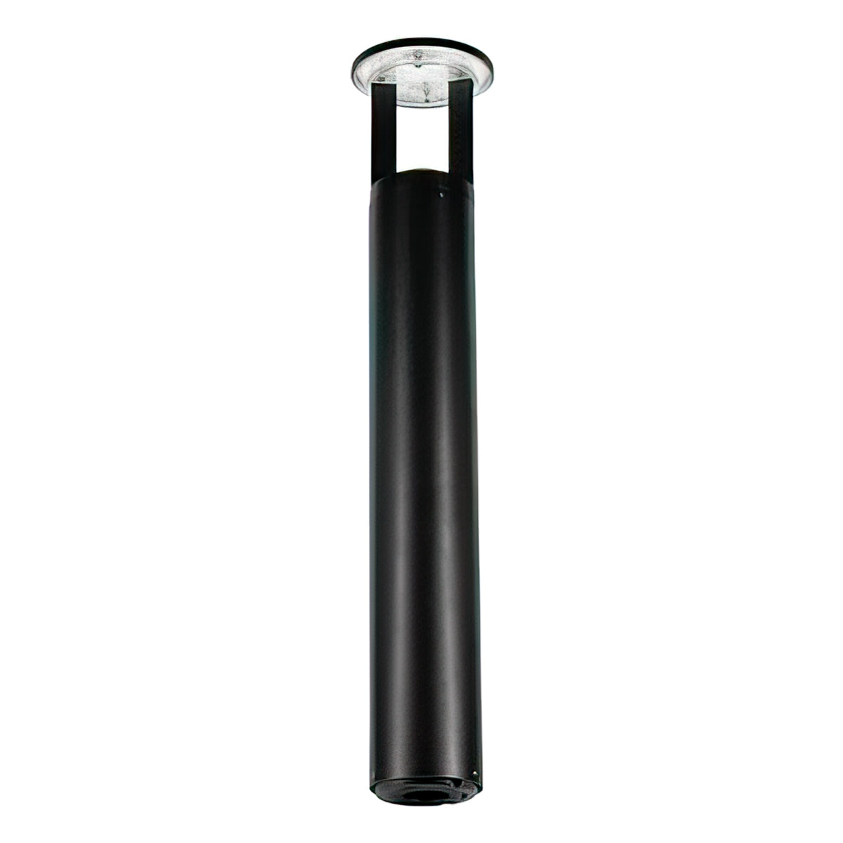 42" Round LED Bollard Light, 16/20/24W, 30K/40K/50K, Black, 120-347V, 360&deg Distribution - Bees Lighting