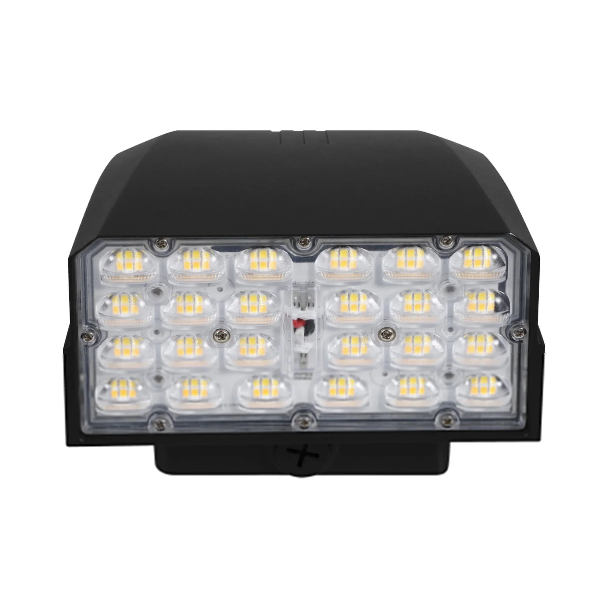 LEDVANCE SYLVANIA 63839 Slim LED Wall Pack 4200 Lumens 10/20/30W Selectable 30K/40K/50K 120-347V Photocell Black
