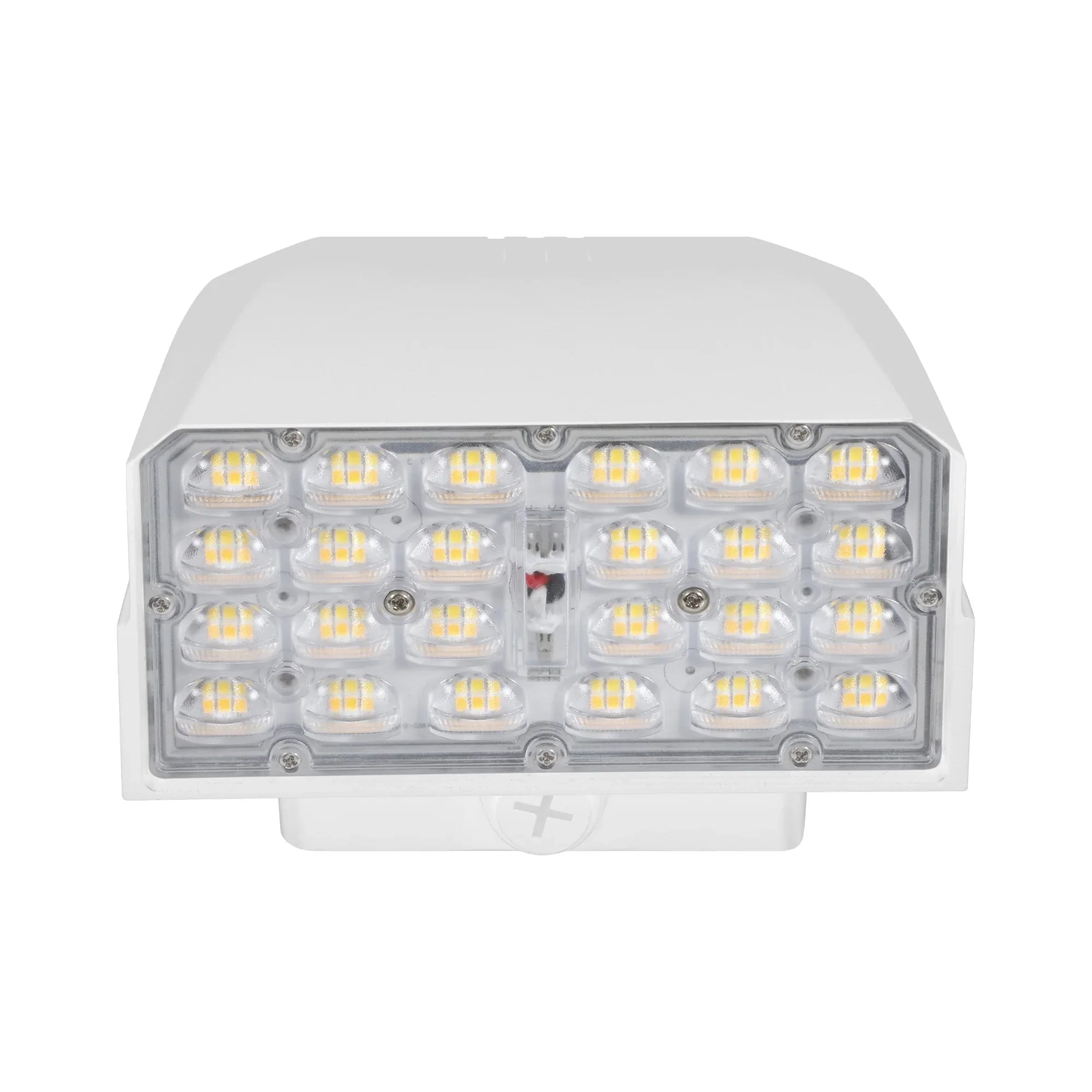LEDVANCE SYLVANIA 63842 Slim LED Wall Pack 8400 Lumens 30/45/60W Selectable 30K/40K/50K 120-347V Photocell White