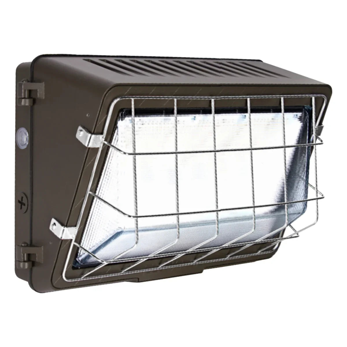Large Wire Guard, Aluminum, 120W Non-Cutoff Wall Pack 9A - Bees Lighting