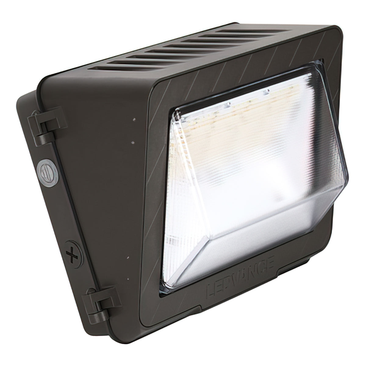 LEDVANCE Sylvania Dual Selectable Wall Pack, Glass Lens - Bees Lighting